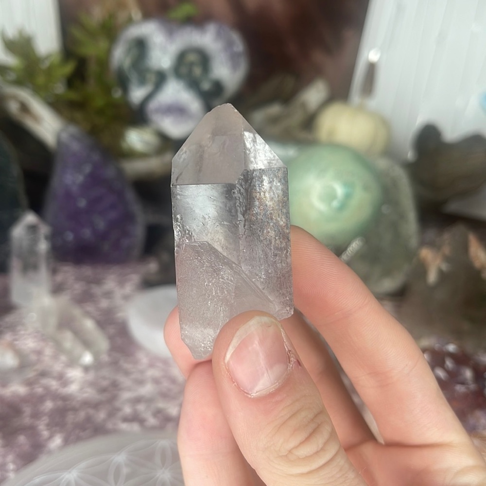 Aaa Quality Pink Lemurian Quartz